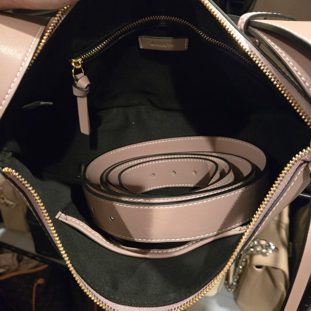 Aallyn Blush Leather Elara Convertable Bag - Picture 3 of 3